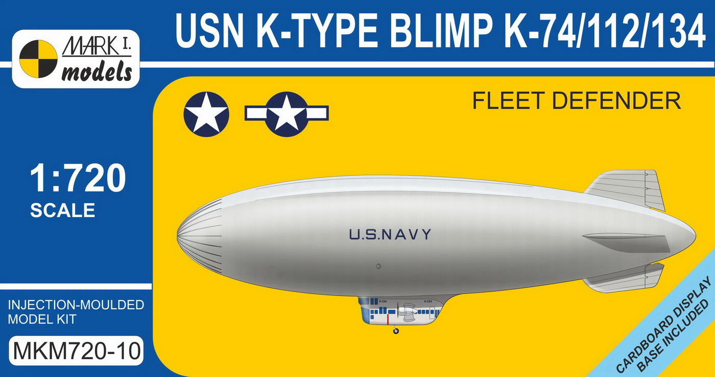 MKM720-10 K-type Blimp (K-74/112/134) Fleet Defend