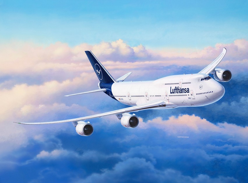 Revell 03891 Boeing 747-8 Lufthansa New Livery