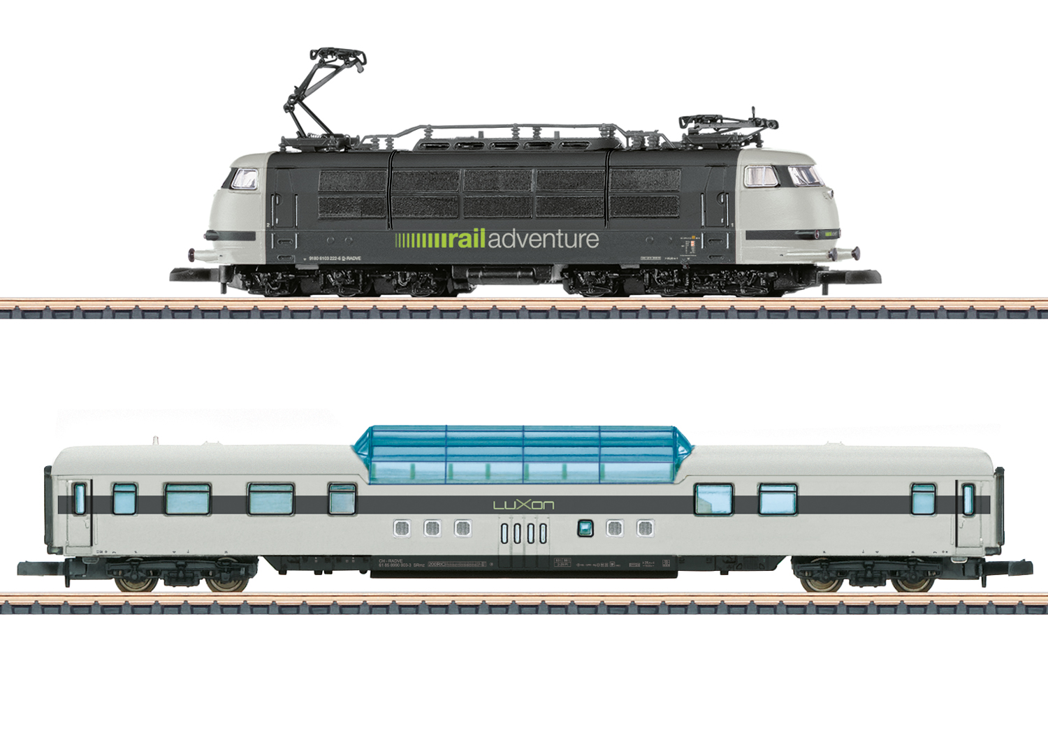81283 Railadventure Zugpackung Luxon 2tl. Ep.6