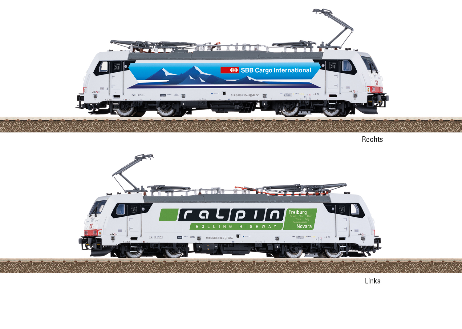 25801 SBB Cargo ralpin E-Lok BR 186 904-9 Ep.6