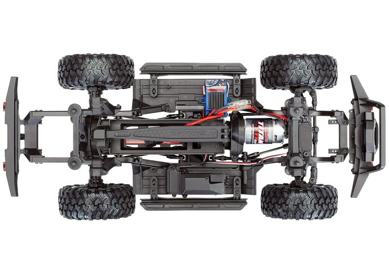 TRAXXAS TRX82024-4RED SLVR TRX-4 Sport 4x4 rot 1/10 Scale-Cra