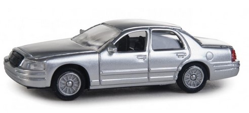 12023 Ford Crown Victoria Police silber
