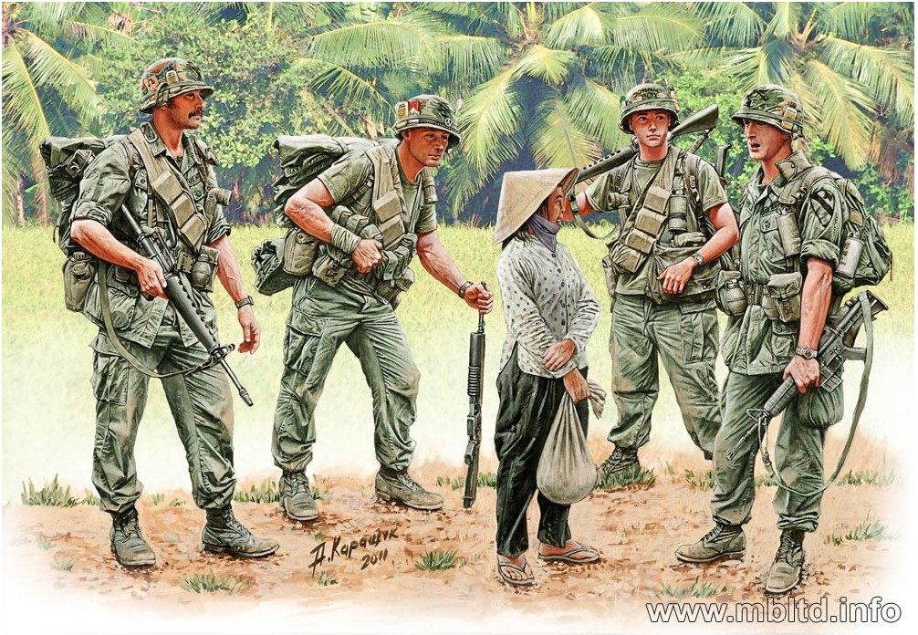 MB3599 Patroling Vietnam