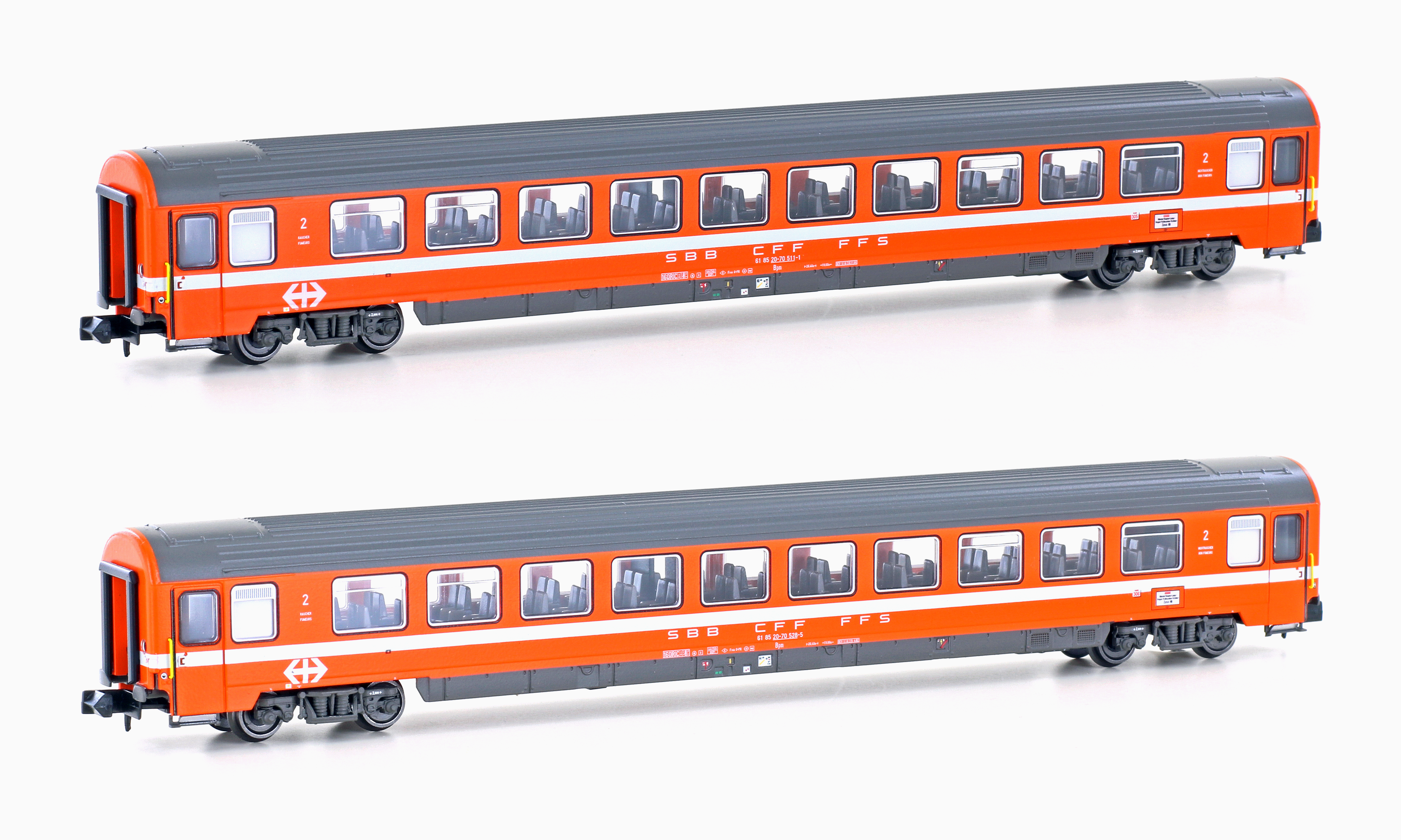 25501 SBB Personenwagen-Set 2-tlg Ep.4/5