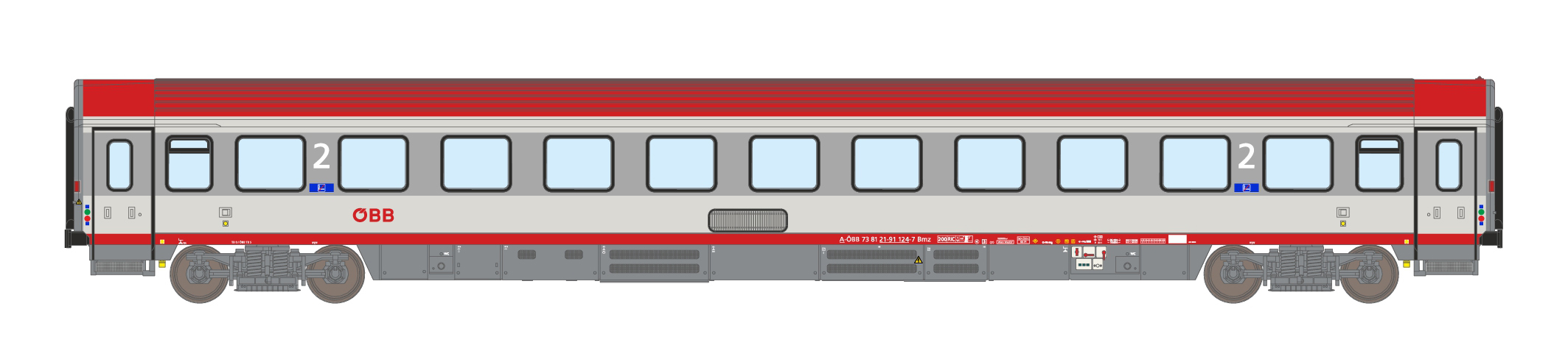 198117 ÖBB Personenwagen Bmz 2.Kl. Ep.6
