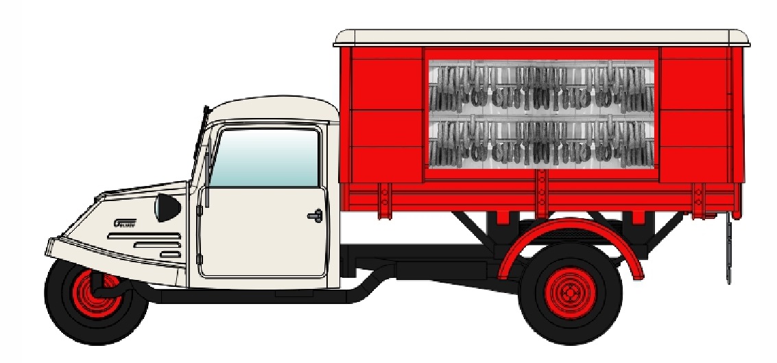 NA88027 Goliath GD750 Metzgereiwagen neutral