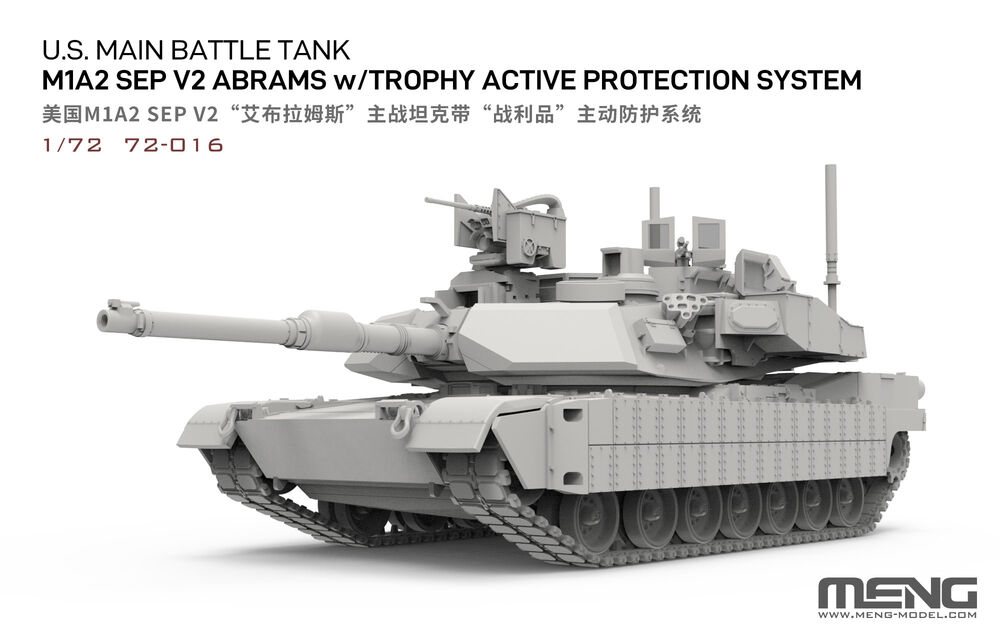 72-016 U.S. Main Battle Tank M1A2 SEP V2 Abrams