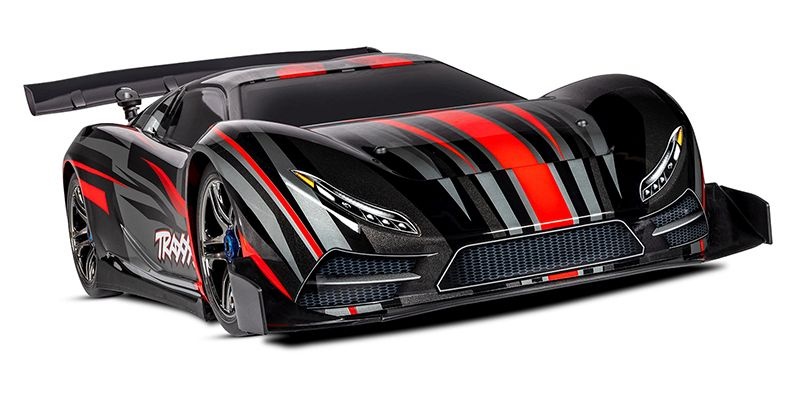 TRX64077-3REDX X0-1 rot-X 1/7 4WD Onroad Supercar RTR