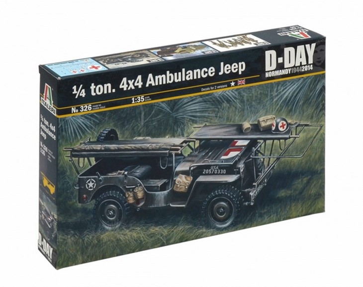 0326 Jeep 1/4t 4x4 Krankenwagen