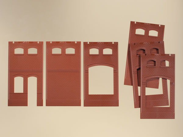 80520 Wand 2410A, Wände 2410B, Wände 2410D rot