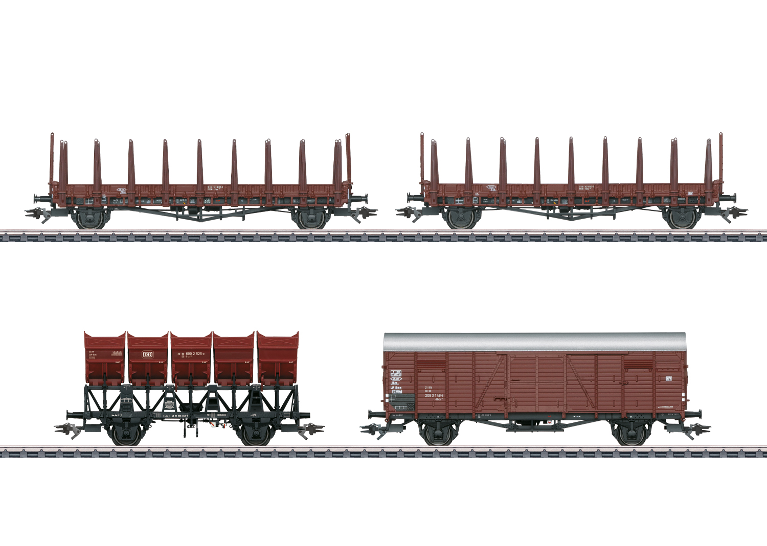 46664 DB Güterwagen-Set 4-teil. Ep.4