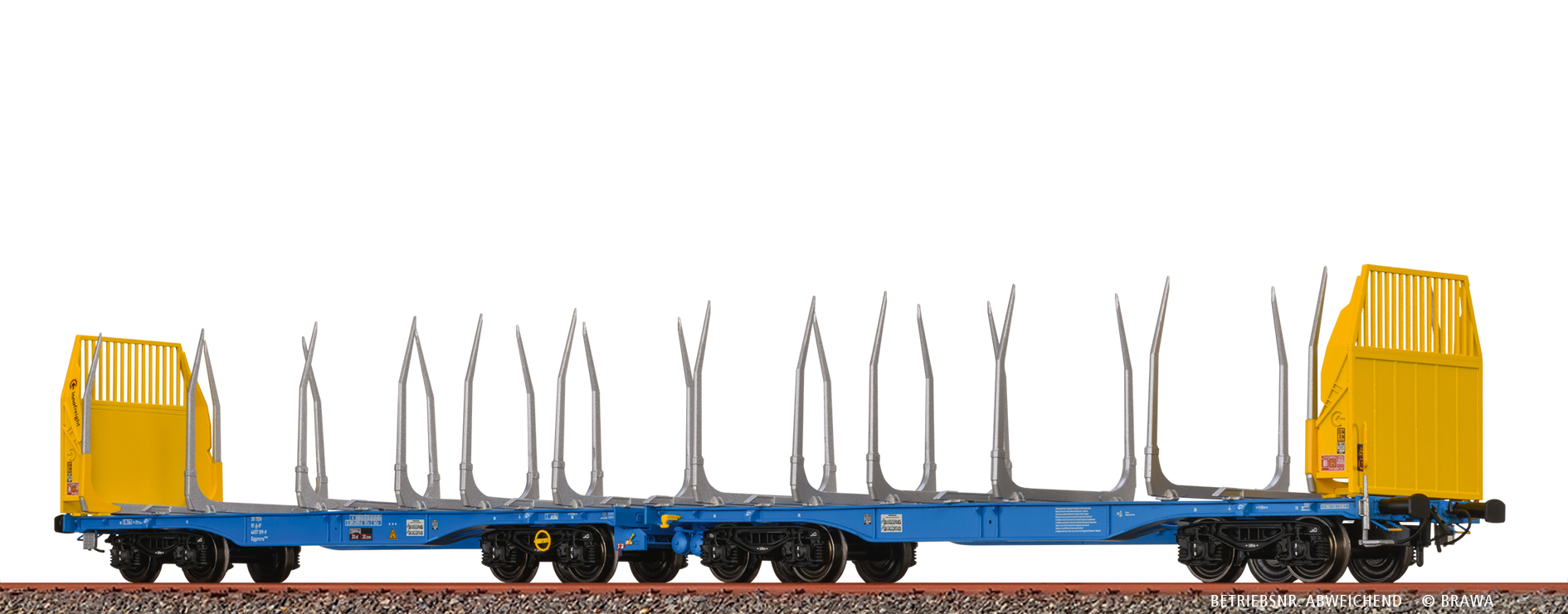 50803 InnoFreight Dopp.-Flachwagen Sggmrrs Ep6