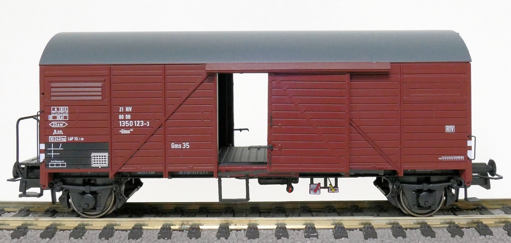 Exact-train 23636 DB gedeckter Güterwagen Glm Ep.4