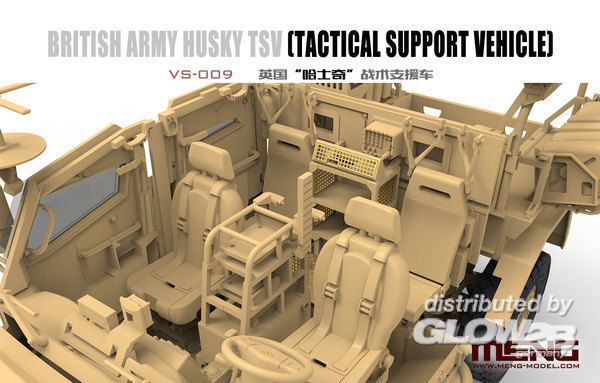 MENG VS-009 British Army Husky TSV