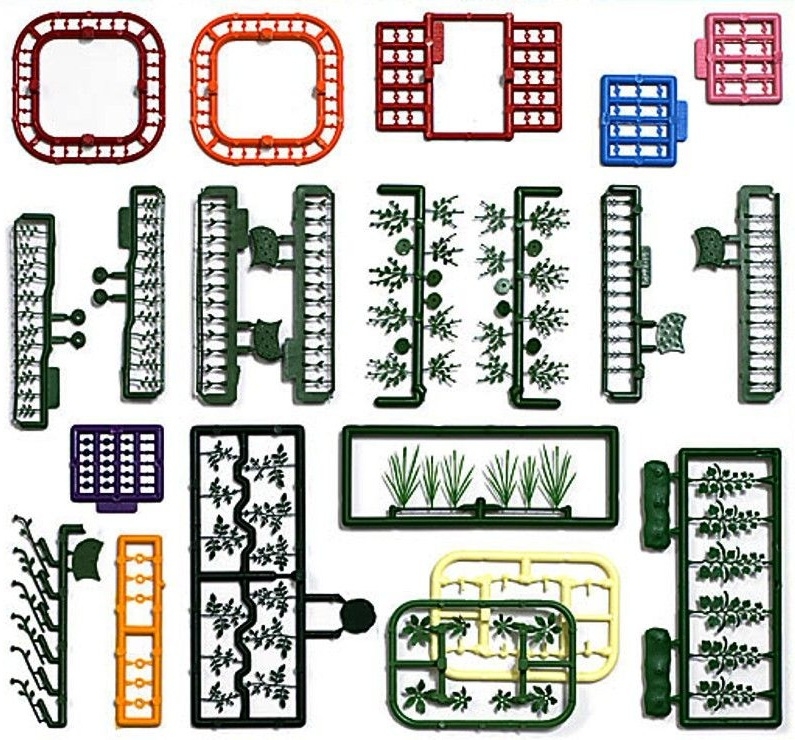 1258 Blumen-und Pflanzen-Set