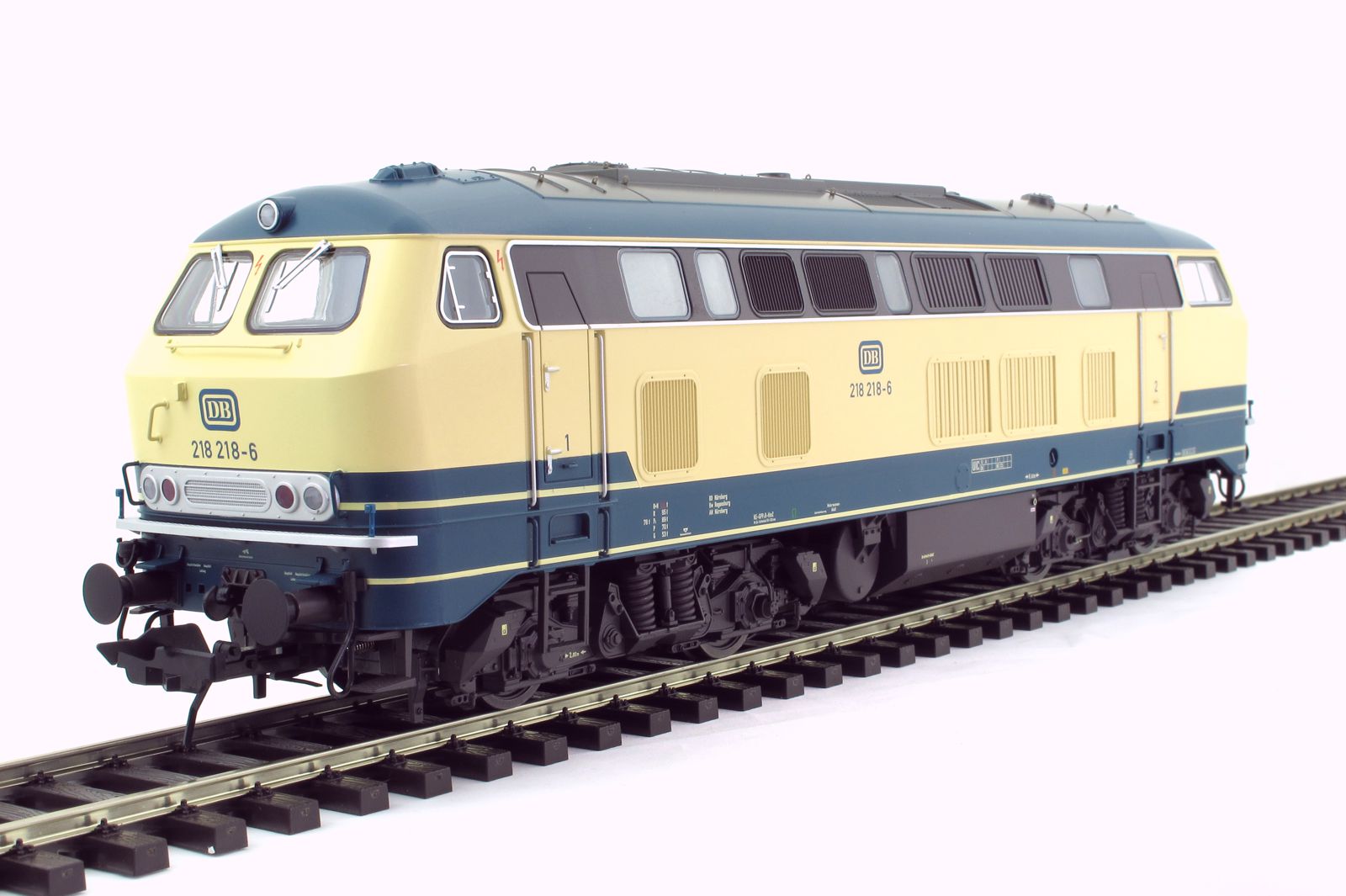 40180-05 DB BR 218 218-6, Ep.4, ozeanblau/beige