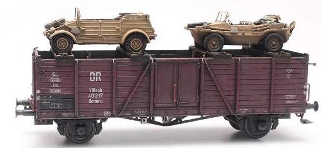487.801.69 Ladung: Eisenbahntransport von Kübelwag
