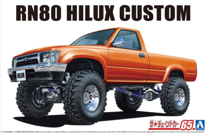 05802 Toyota Hilux RN80 Longbed Liftup 1995