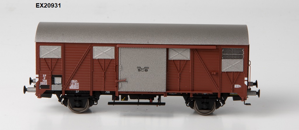 20931 SOB gedeckter Güterwagen K4 706 Ep.3