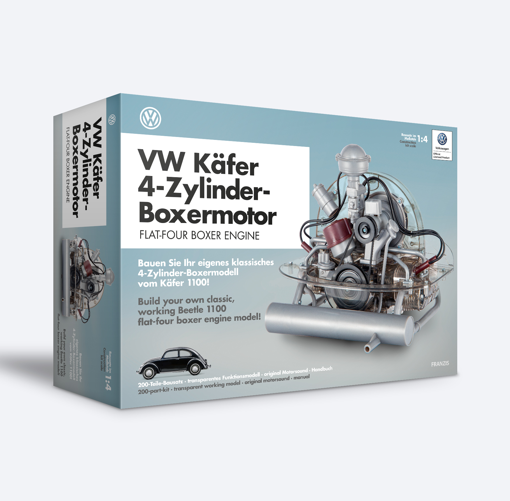 LC67038 VW Käfer 4-Zyl. Boxer Motorbausatz 1/4
