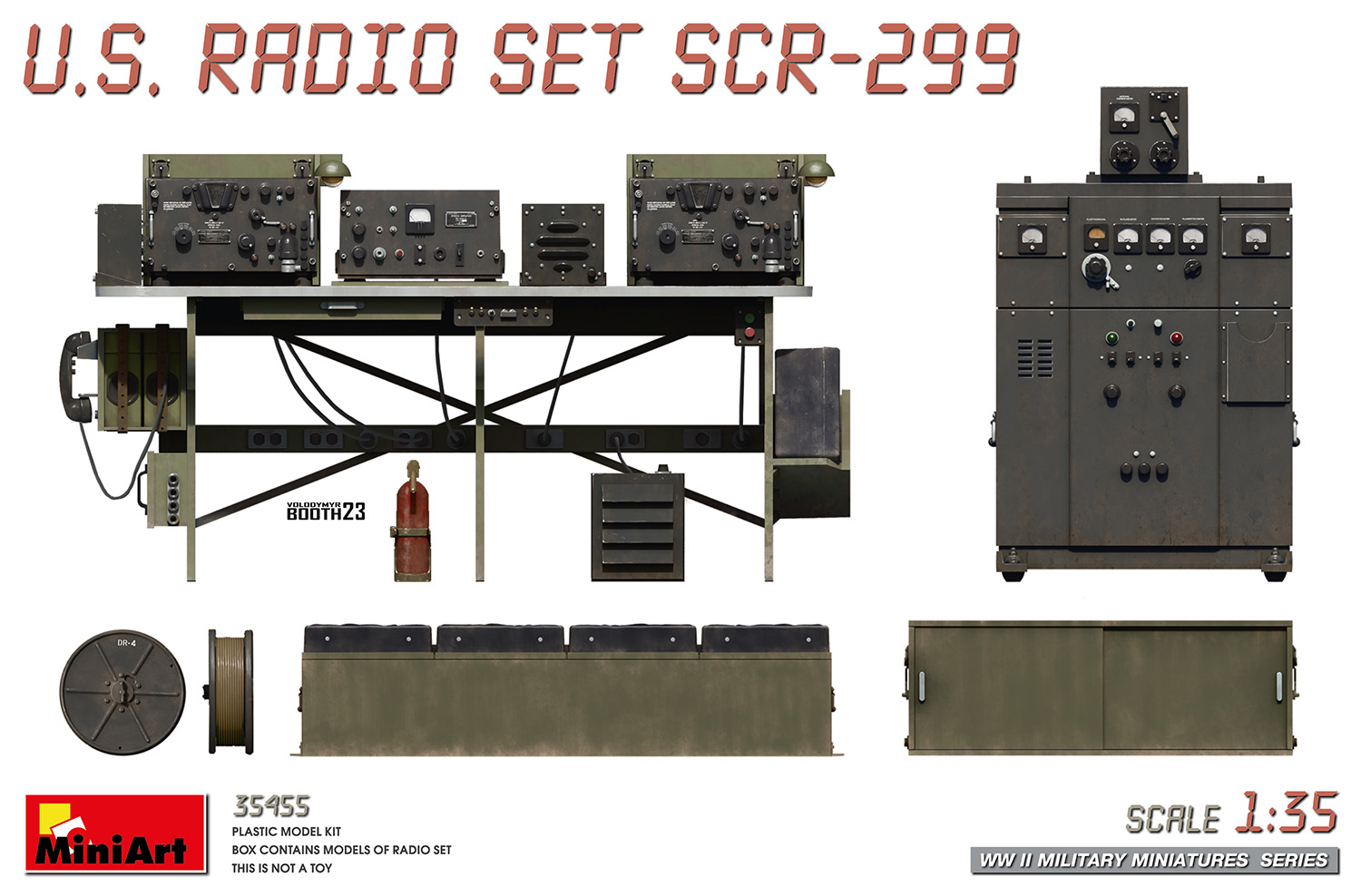 35455 U.S. Radio Set SR-299