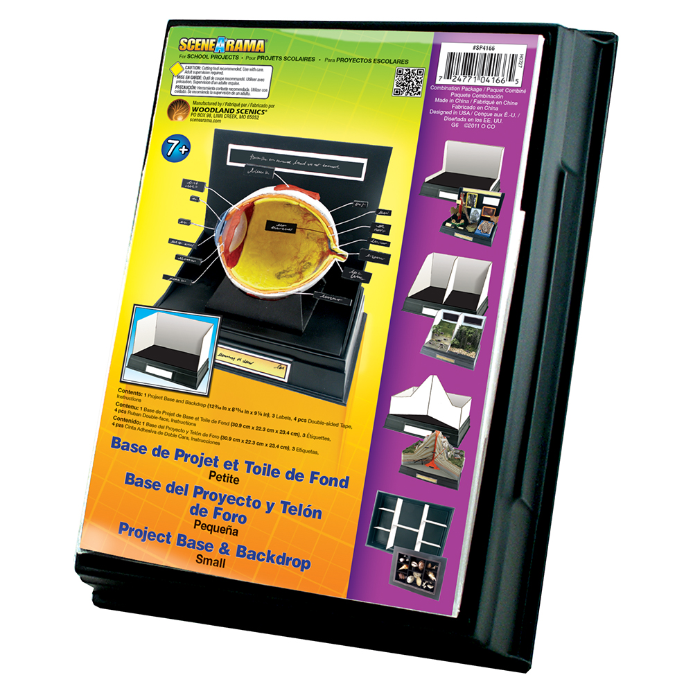 WSP4166 Dioramengrundplatte mit Kulissenwand