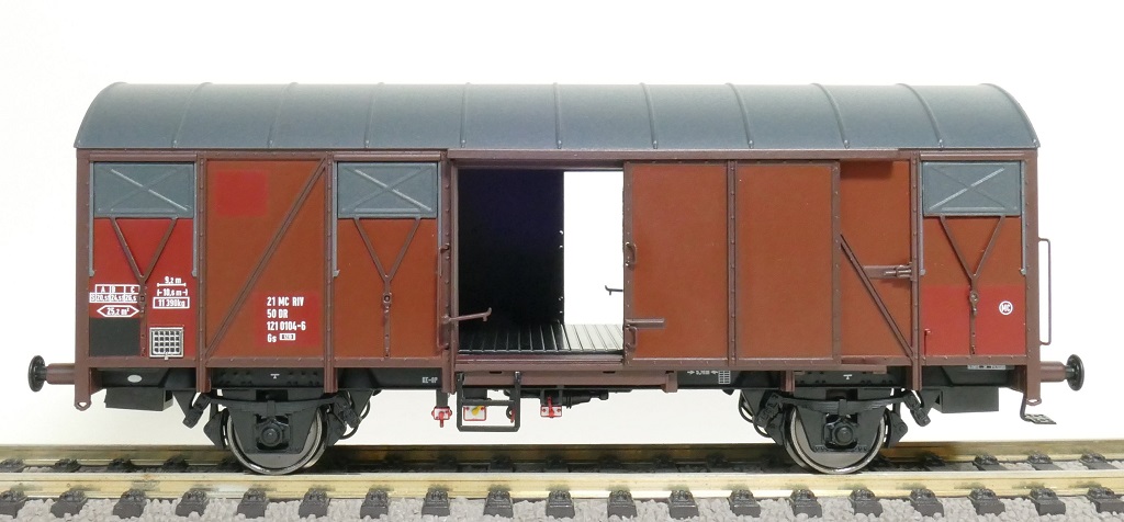 Exact-train 20993 DR gedeckter Güterwagen Gs 1210 Ep.4