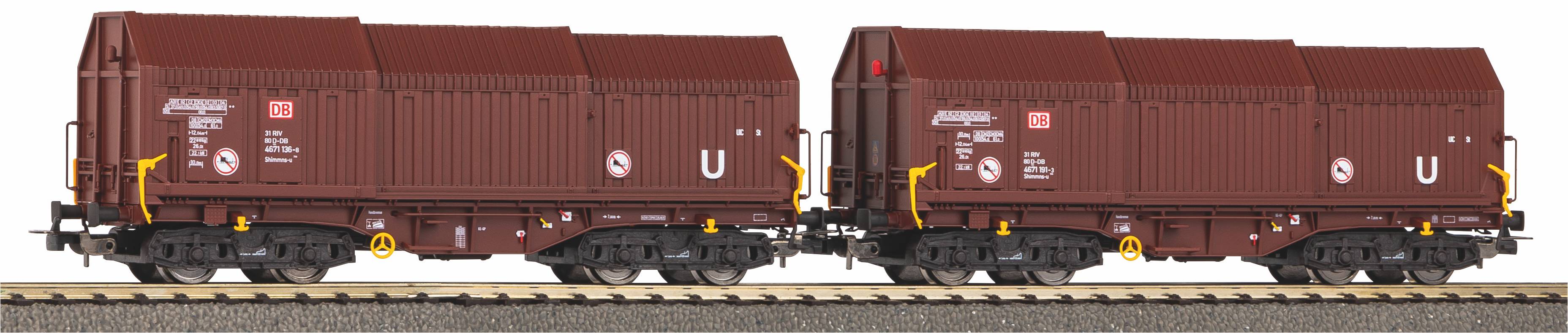 58293 DBAG Teleskophaubenwagen Set 2-tlg. Ep.6