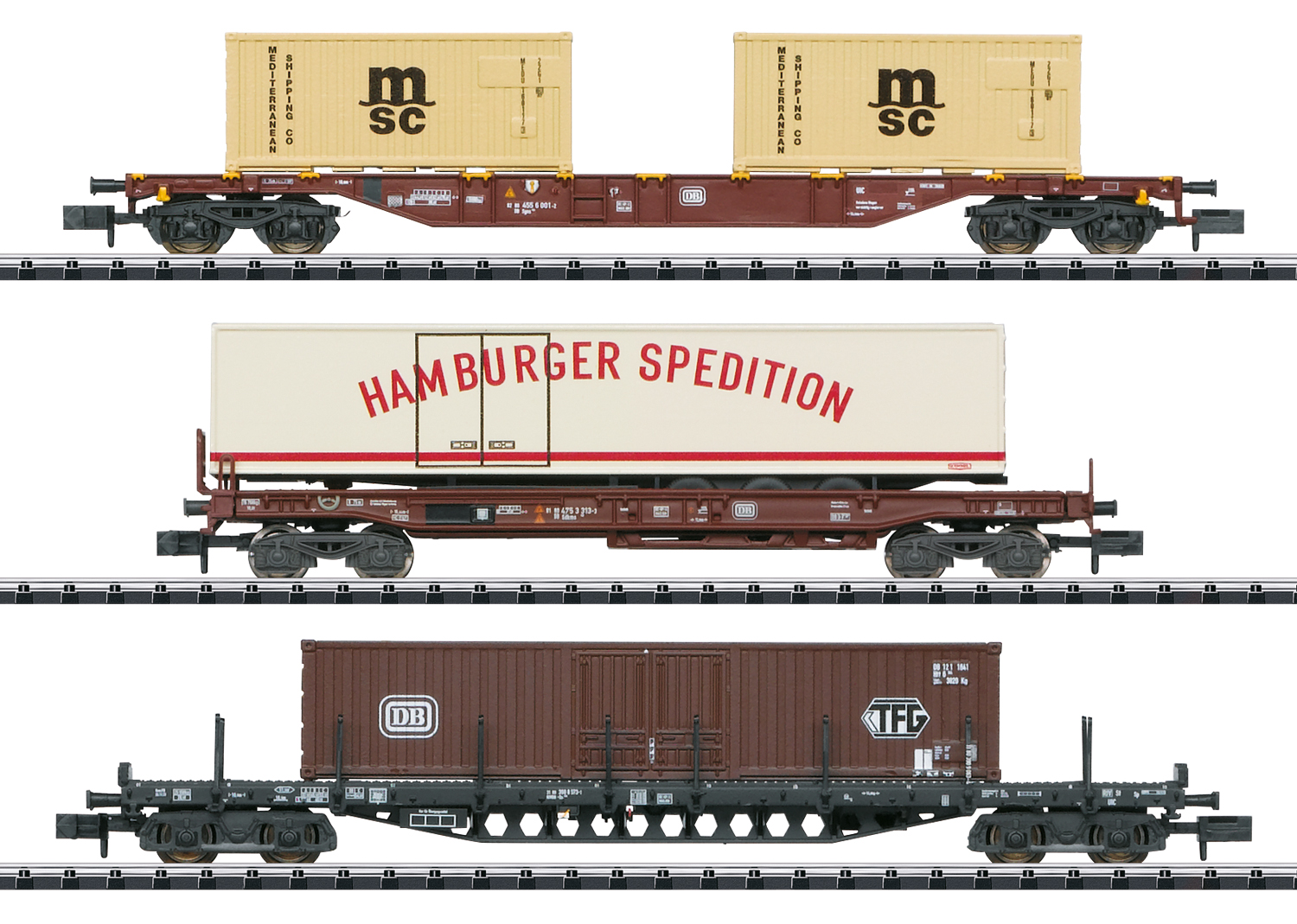 18702 DB Containerwagen-Set 3-tlg. Ep.4