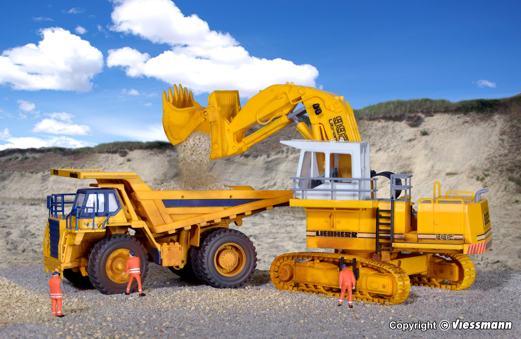 11277 Liebherr R 992 Litronic mit Hochlöffel