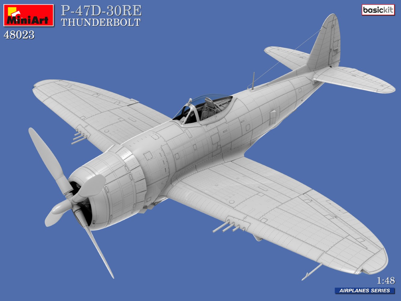 MiniArt 48023 P-47D-30RE Thunderbolt