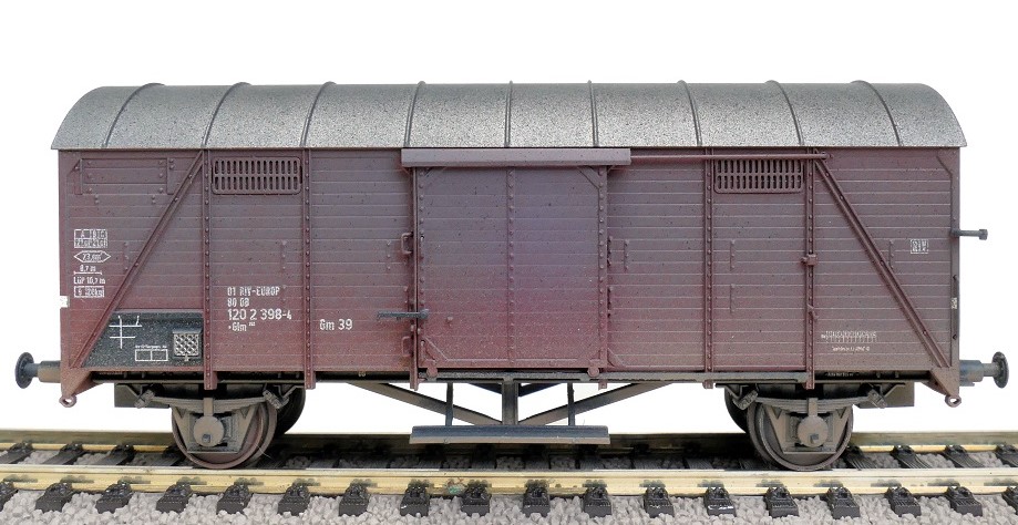 Exact-train 22071 DB gedeckter Güterwagen Bremen Glm Ep.4