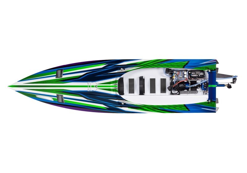 TRX103076-4-GRN SPARTAN SR grün 36Zoll Rennboot mit Sel