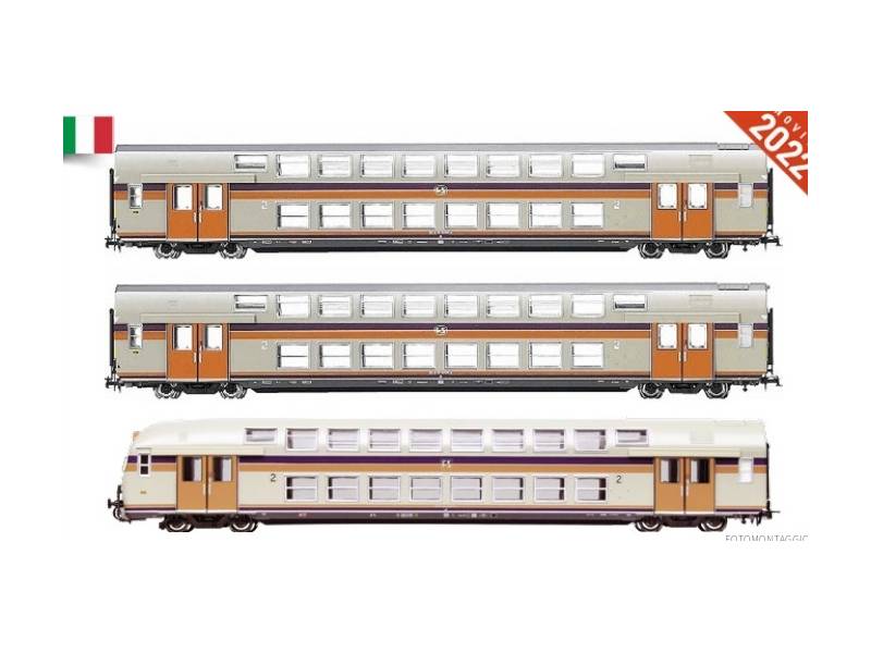 PI6300 FS Doppelstockwagen-Set 3-teilig Ep.4