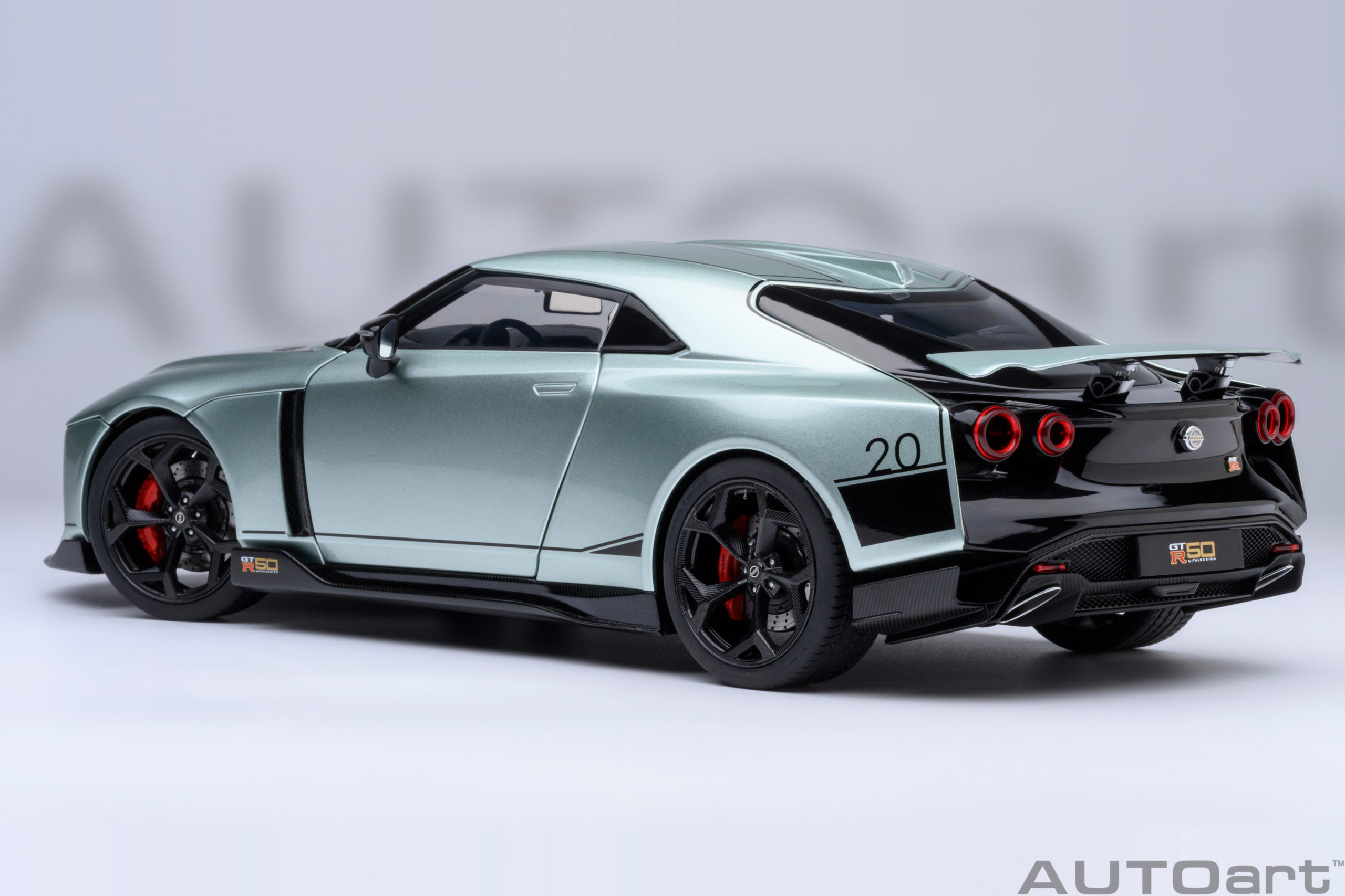 77512 Nissan GT-R50 by Italdesidn met. green