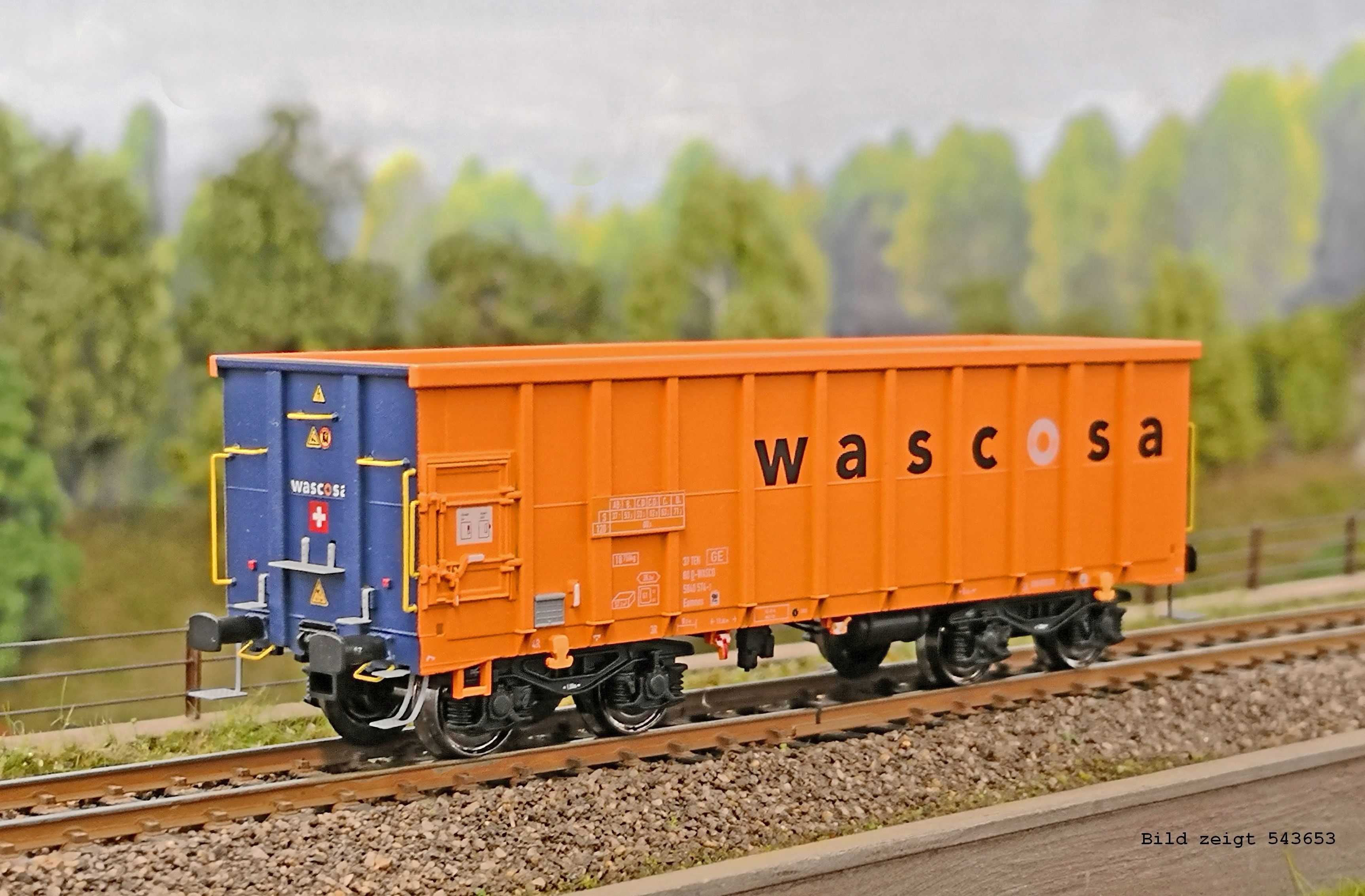 NME 543655 WASCOSA Off. Güterwag. Eamnos 57m³ Ep.6