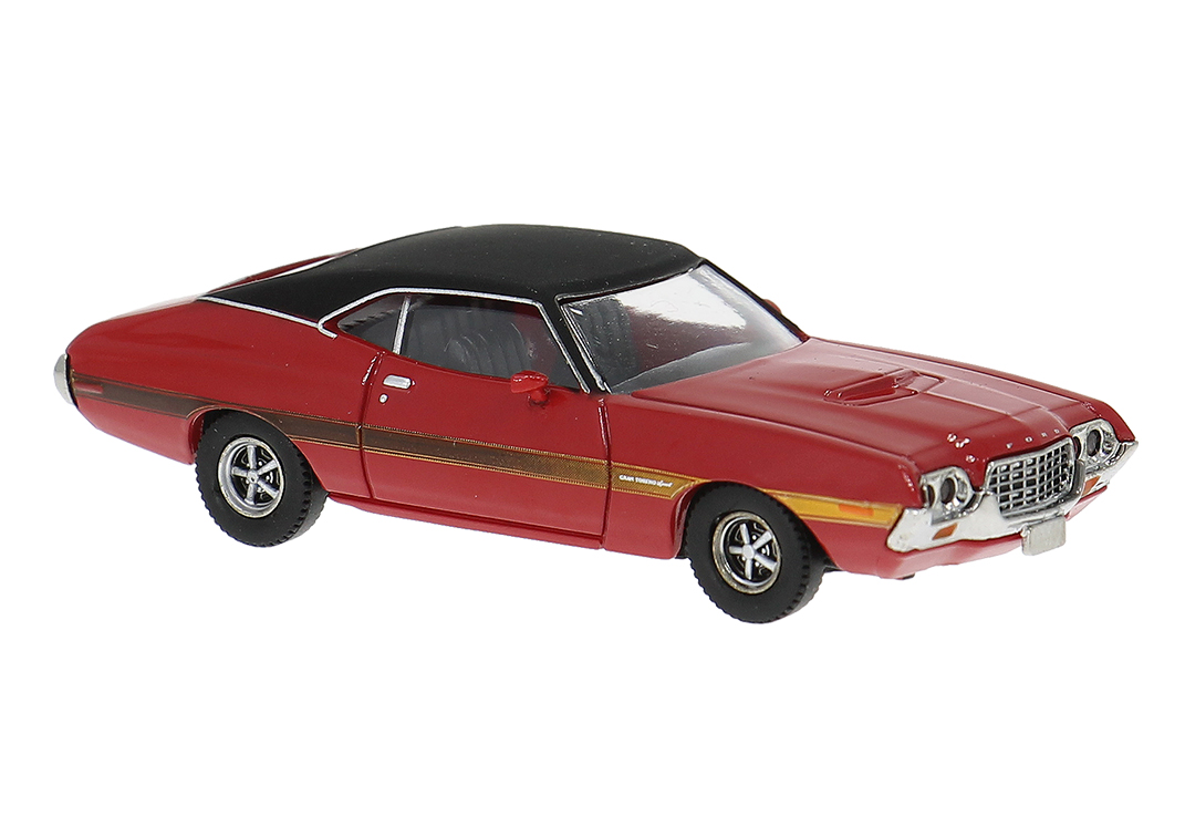 18326 Ford Gran Torino Sport rot/schwarz(1969)