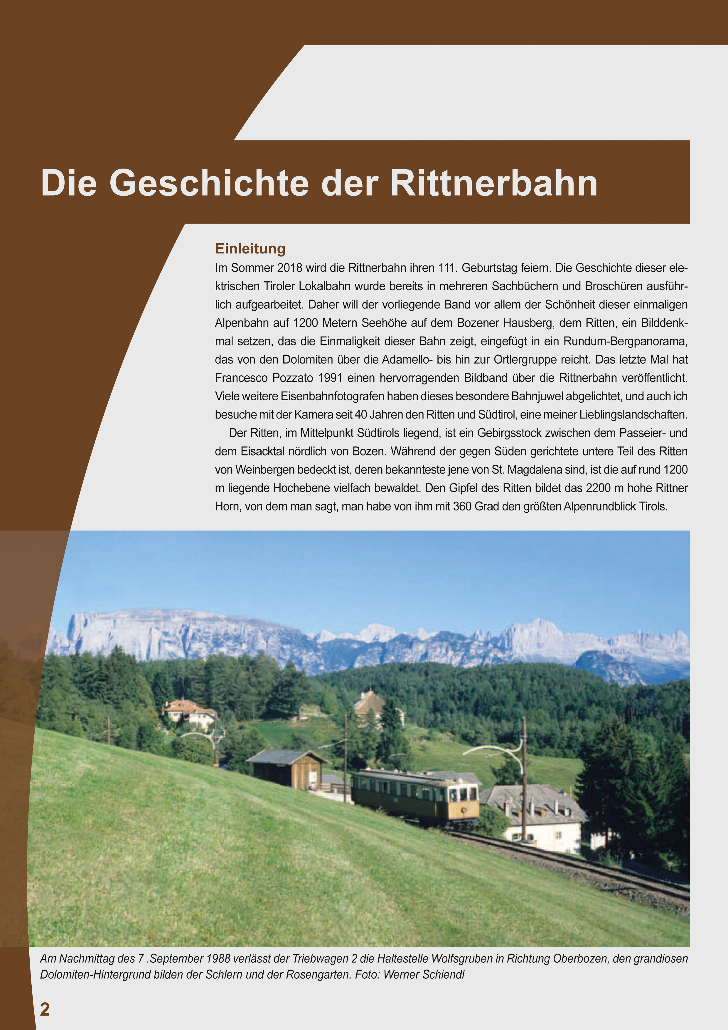 RMG BU551 Die Rittnerbahn