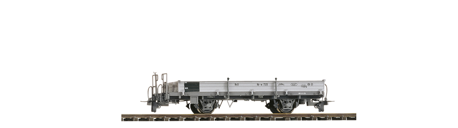 Bemo 2263118 RhB Niederbordwagen Kk-w 7308