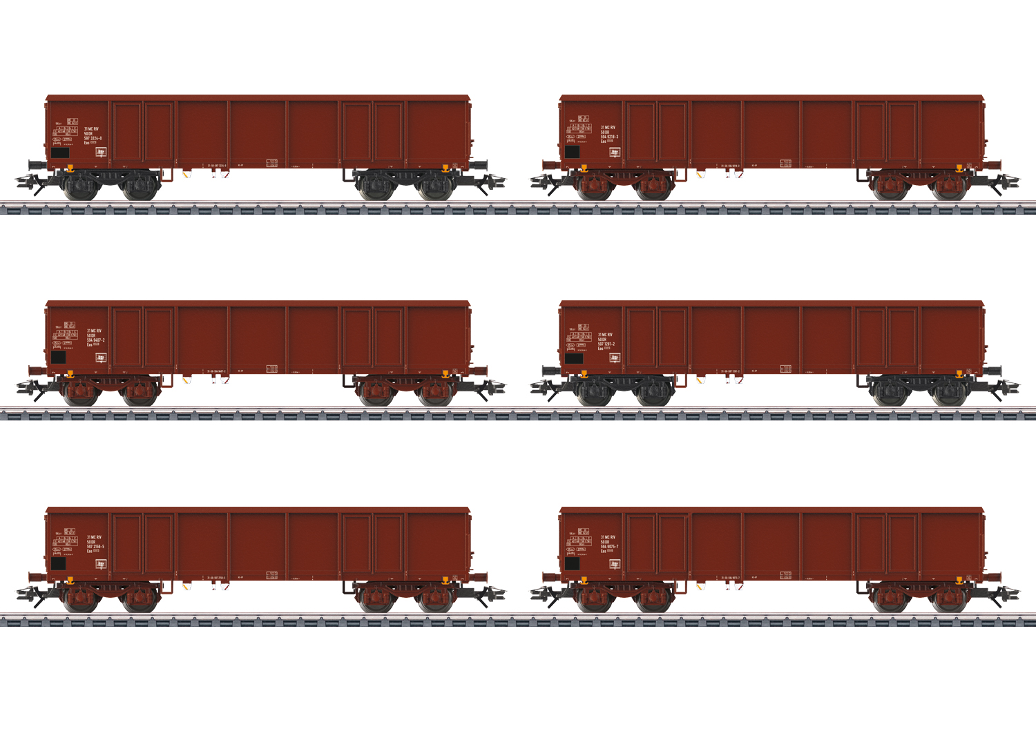 46919 DR Güterwagen Eas Set 6-tlg. Ep.4-5