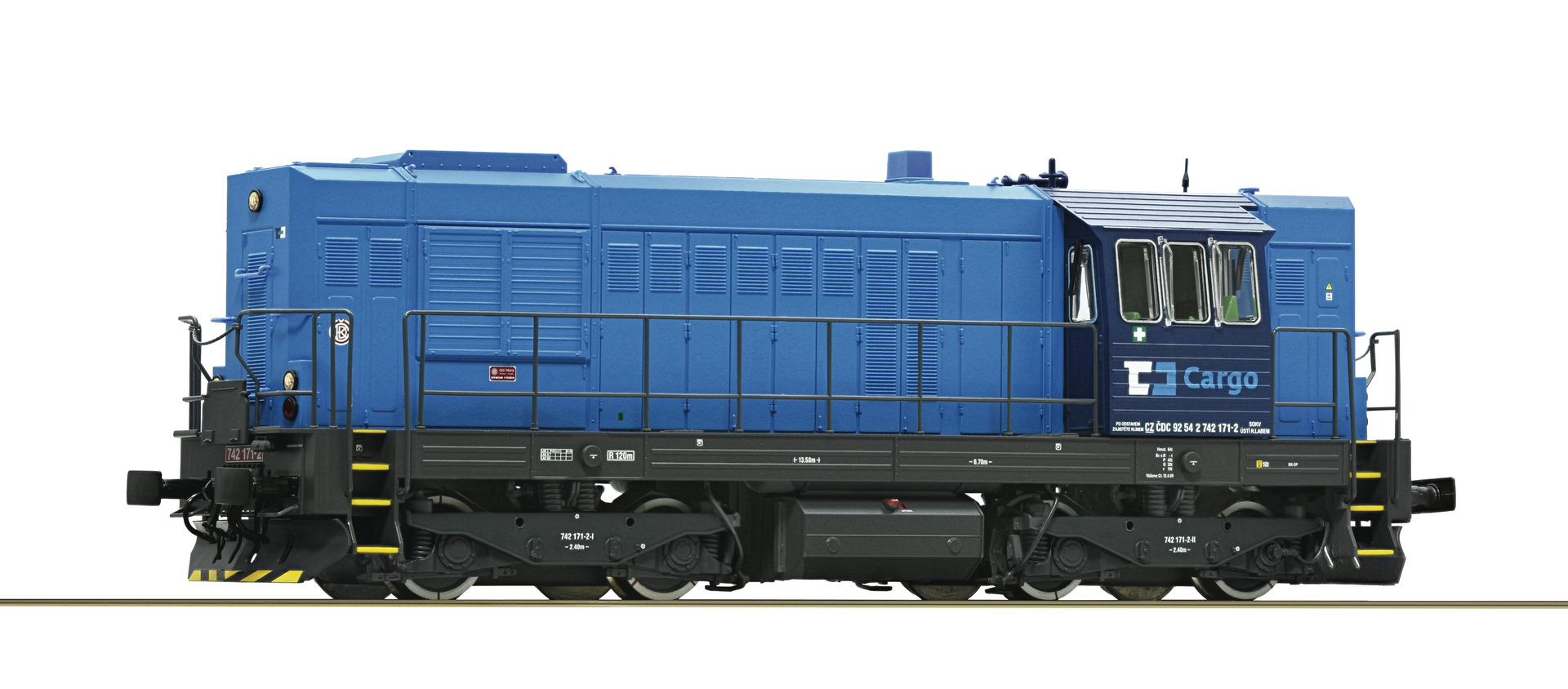 Roco 7320004 CD Cargo Diesellok 742 171-2 Ep.6 AC