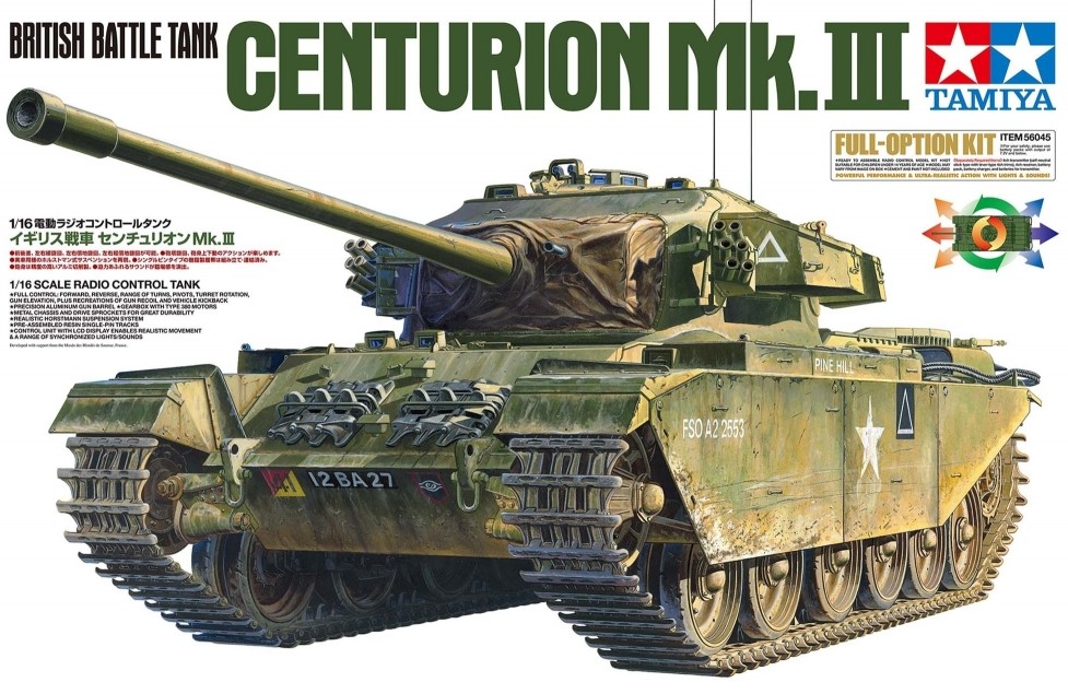 56045 RC Brit. Centurion Mk.III Full-Opt.