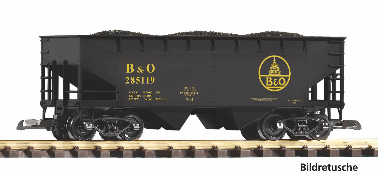 Piko 38988 B&O Schüttgutwagen mit Kohleladung