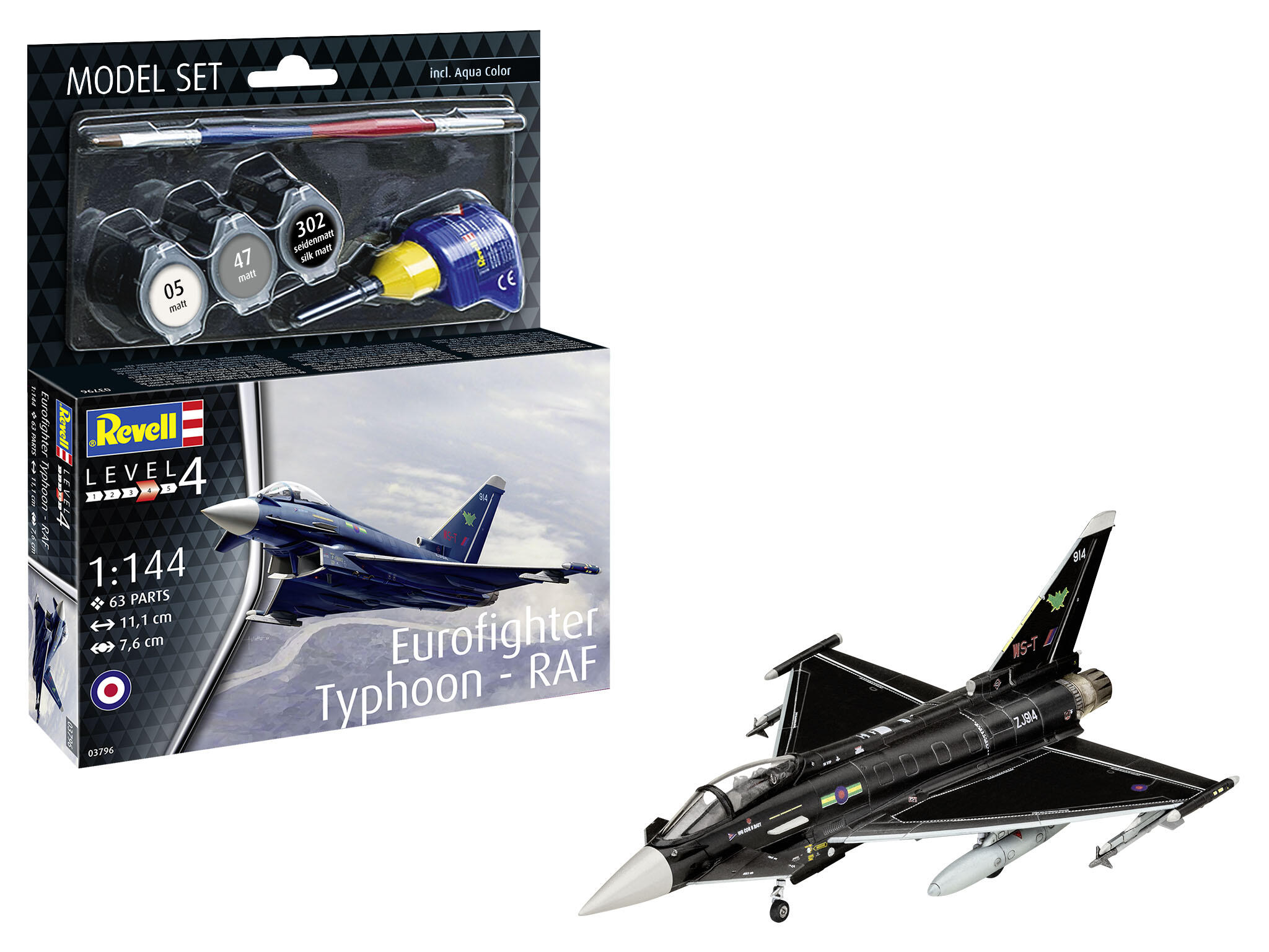 63796 ModelSet: Eurofighter Typhoon - RAF