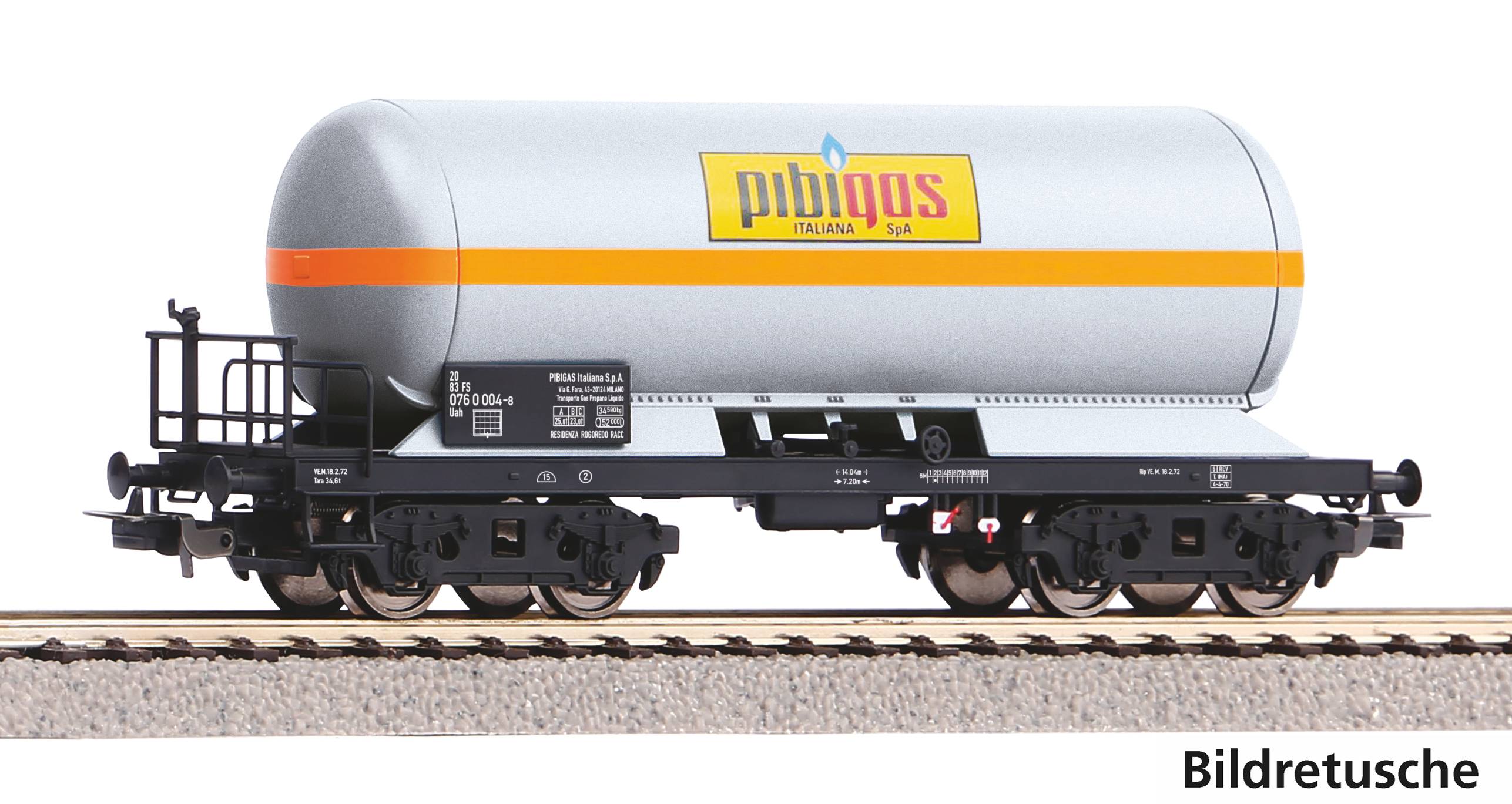 Piko 24630 FS Druckgaskesselwagen "pibi Gas" Ep.4