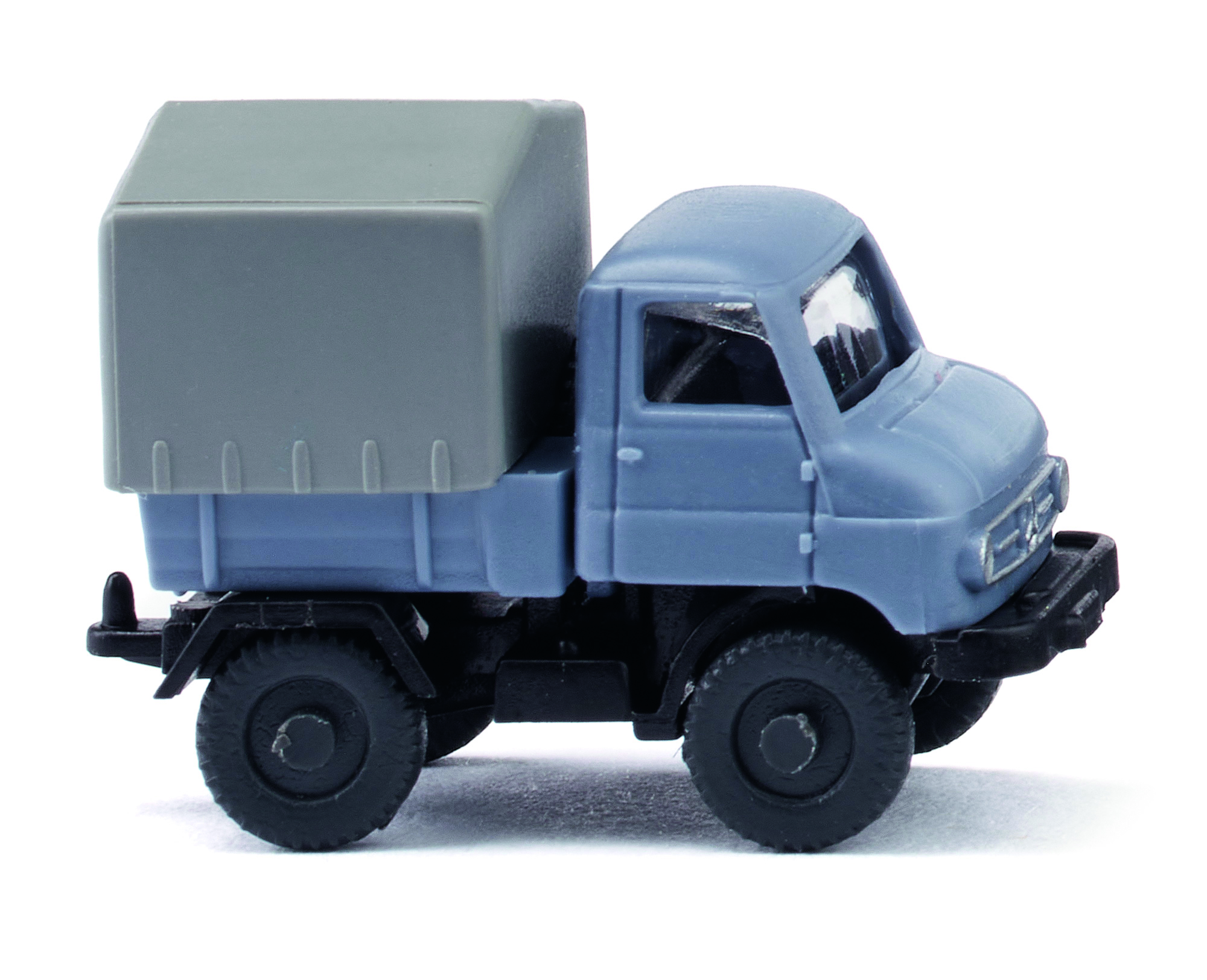 097205 Unimog U411 Pritsche taubenblau