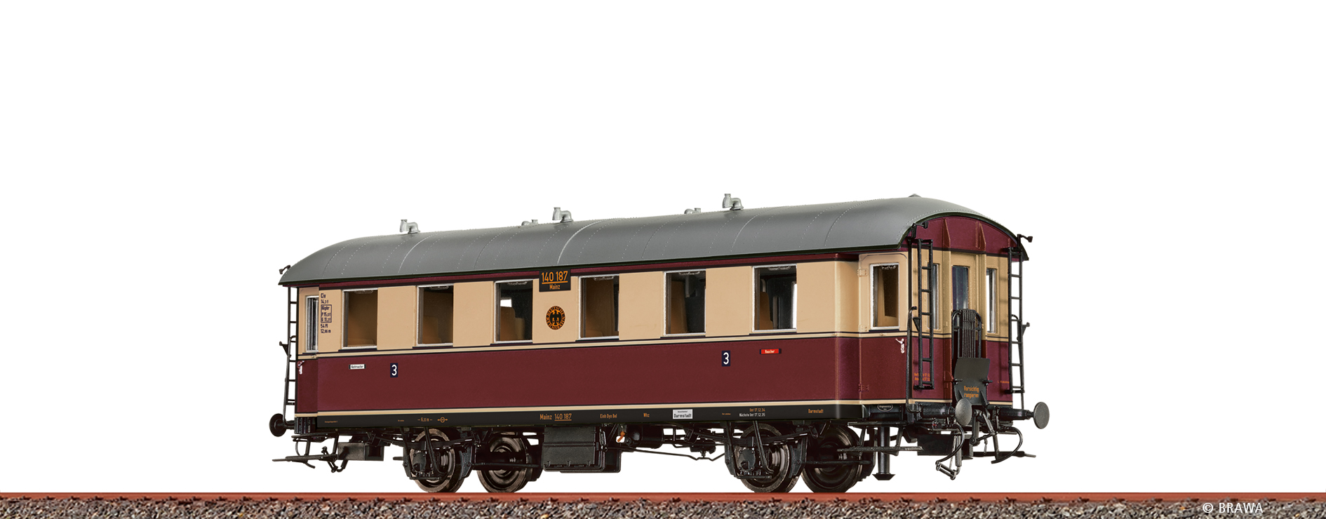 45539 DRG Personenwagen 3.Kl. Civ Ep.2