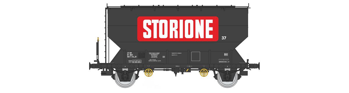 REE Modeles WB-890 SNCF STORIONE Getreidewagen Ep.5