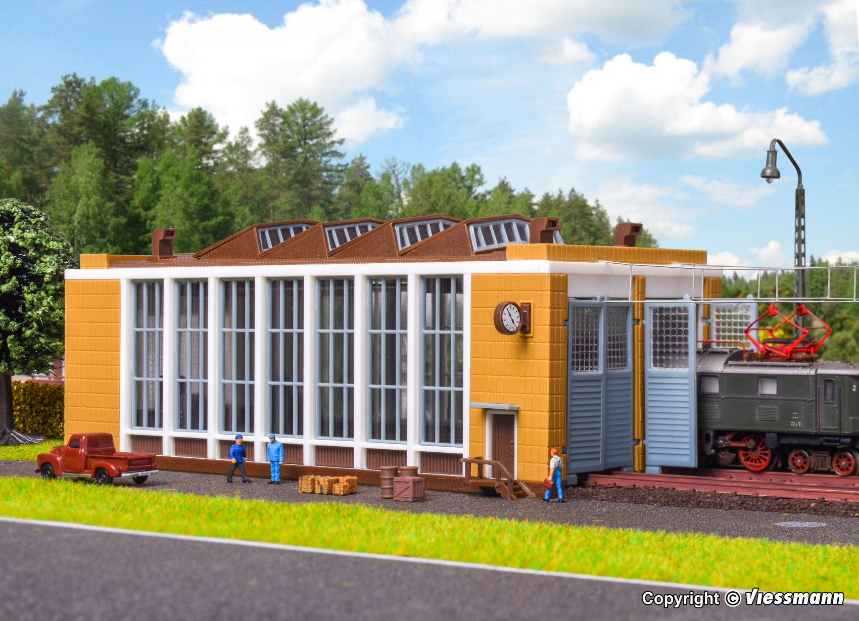 47605 E-Lokschuppen 2-ständig