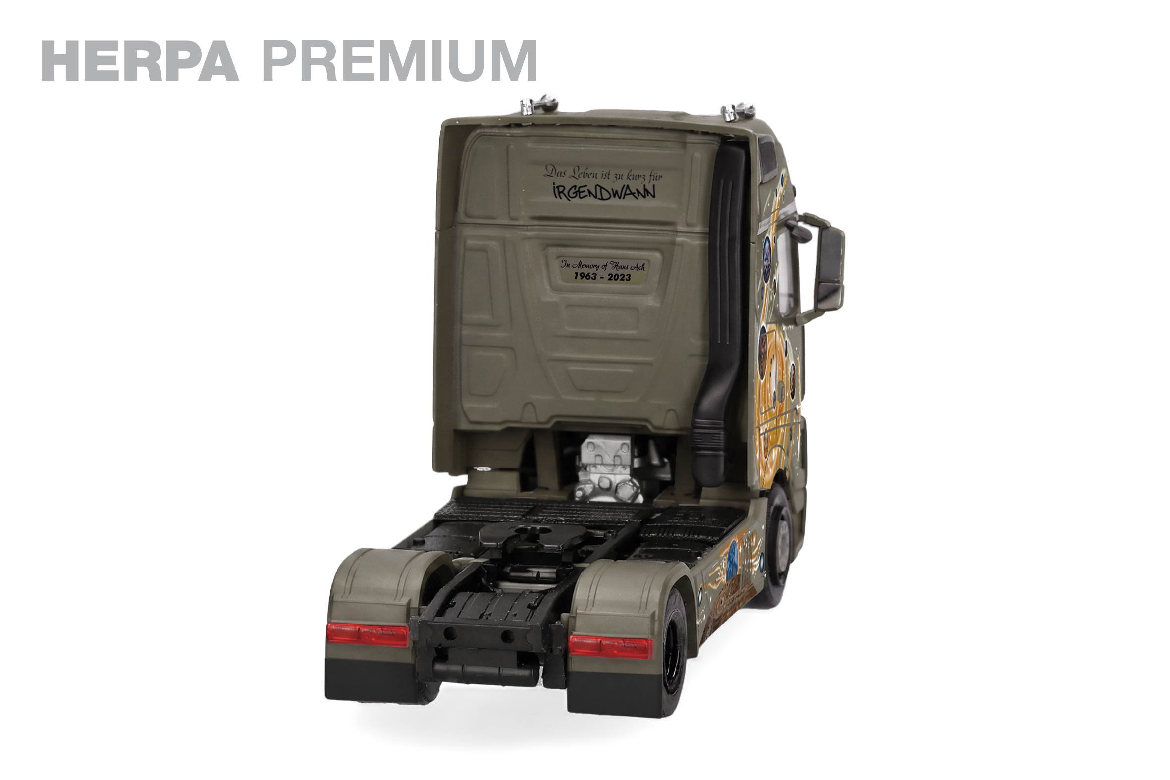 Herpa 952040 Premium: MB Actros L GS Kühl-KSZ Nieder.